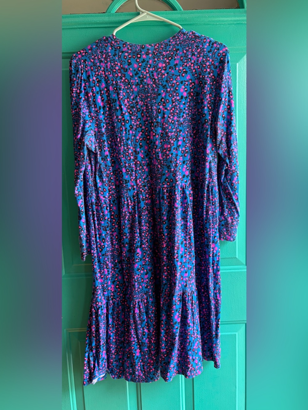 EUC Lilly Pulitzer 3/4 Sleeve Swing Dress - Large - Picture 3 of 3